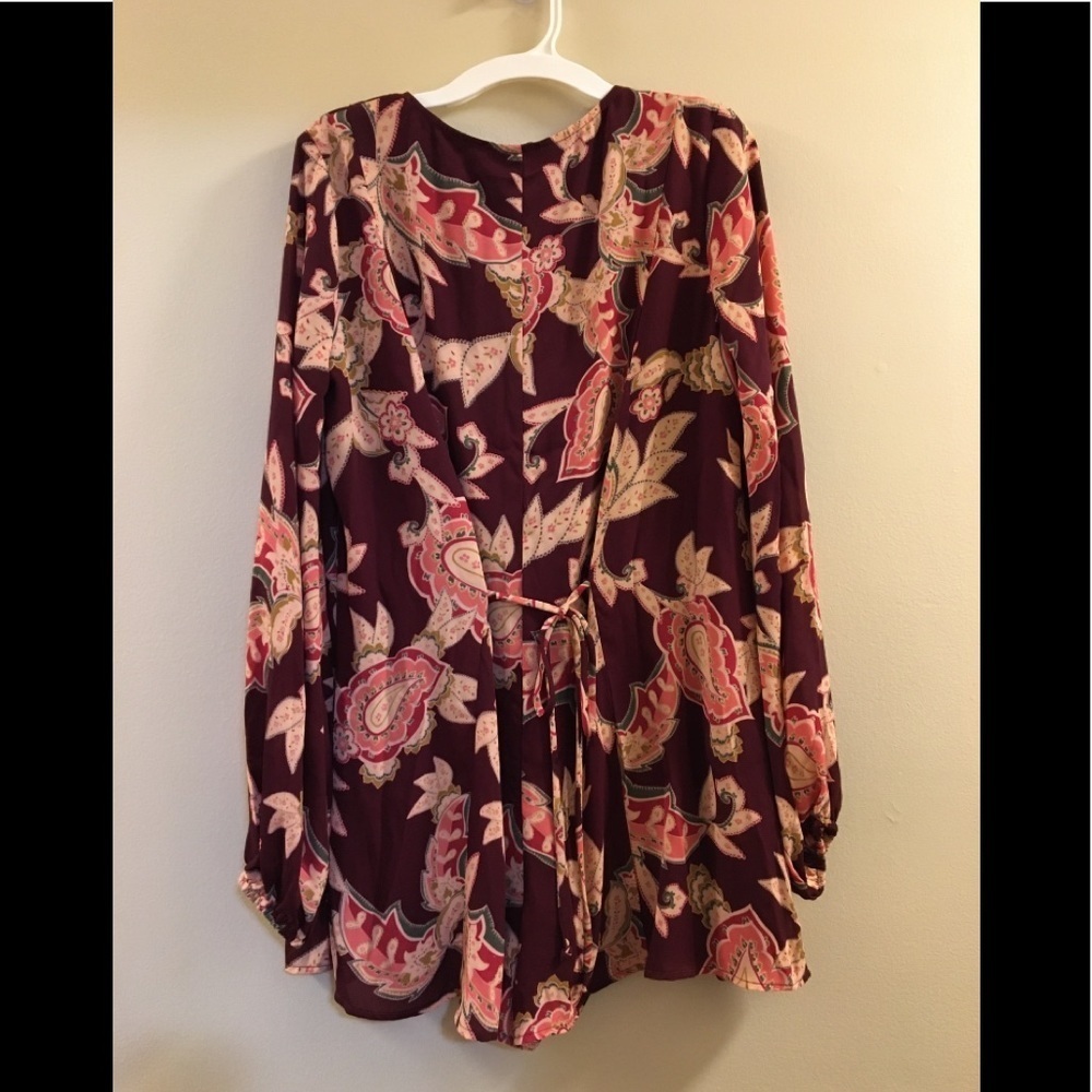 NWT Show Me Your Mumu Bailey Tie Back Romper & - Picture 5 of 15